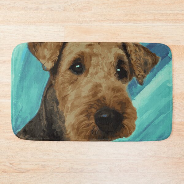 Item preview, Airedale Terrier Portrait designed and sold by k9printart.