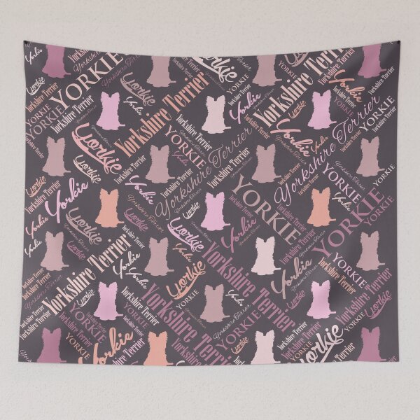 Item preview, Yorkshire Terrier Word Art designed and sold by k9printart.
