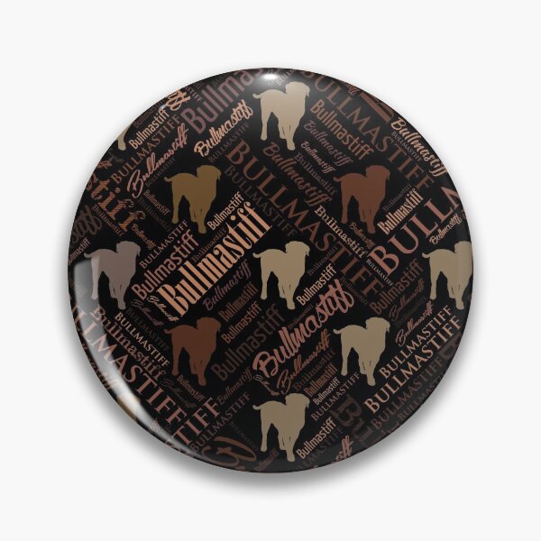 Item preview, Bullmastiff Dog Word Art pattern designed and sold by k9printart.