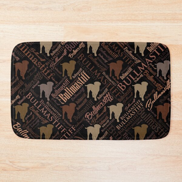 Item preview, Bullmastiff Dog Word Art pattern designed and sold by k9printart.