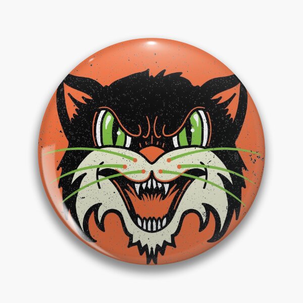 Item preview, wild cat rockabilly retro designed and sold by cat poe.