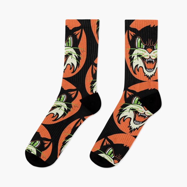 Item preview, wild cat rockabilly retro designed and sold by cat poe.