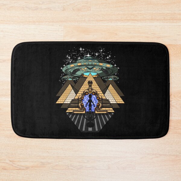 Item preview, Alien Abduction Egyptian Pyramids  designed and sold by underheaven.
