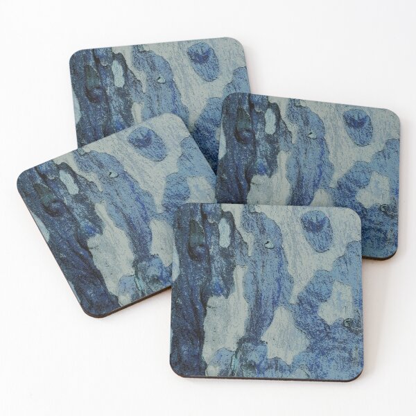 Item preview, Colorama dark blue abstract pattern designed and sold by Joie-et-Poesie.