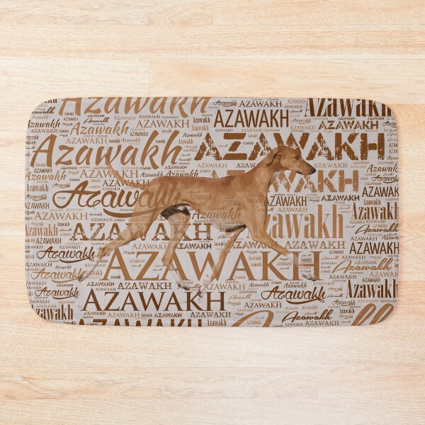 Item preview, Azawakh dog Word Art designed and sold by k9printart.