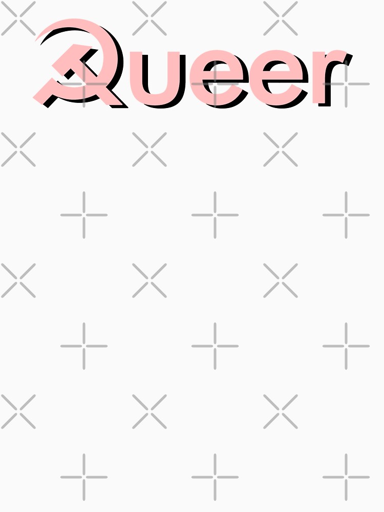 Imagen 7 de 7, Camiseta clásica con la obra Camarada Queer, diseñada y vendida por KulakPosting.