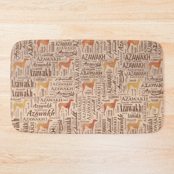 Item preview, Azawakh dog Word Art designed and sold by k9printart.