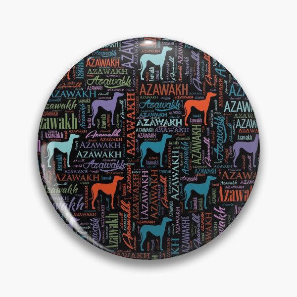Item preview, Azawakh dog Word Art designed and sold by k9printart.
