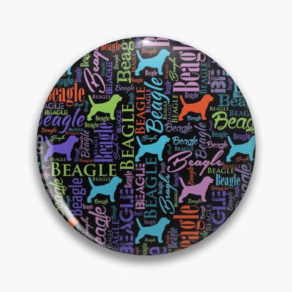 Item preview, Beagle  Word Art pattern designed and sold by k9printart.