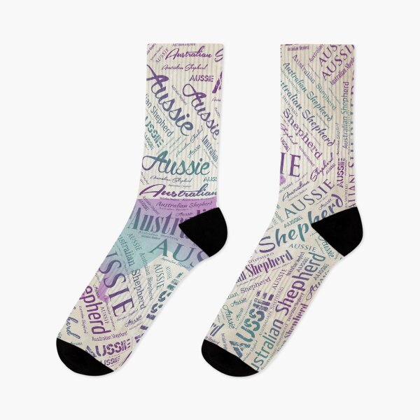 Item preview, Australian Shepherd Aussie Word Art designed and sold by k9printart.