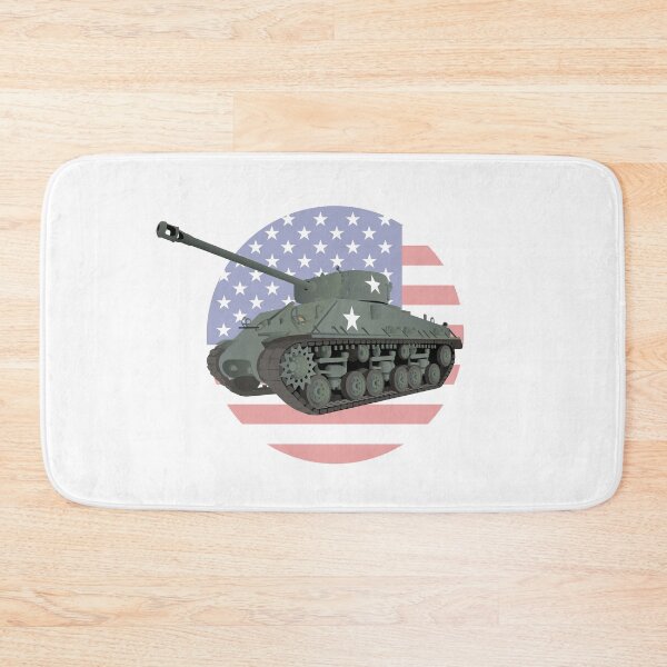 Item preview, M4 Sherman American WW2 Tank with Flag designed and sold by NorseTech.