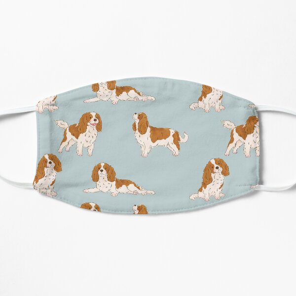 Blenheim Cavalier King Charles Spaniel Dog Mask