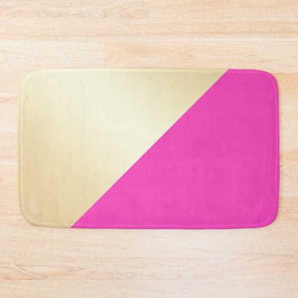 Item preview, Modern hot pink & gold color block designed and sold by NaughtyCat.