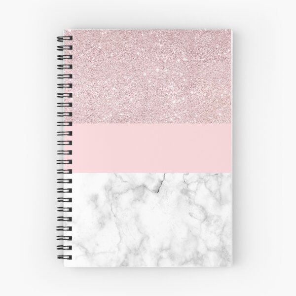 Item preview, Stylish white marble rose gold glitter pink designed and sold by NaughtyCat.
