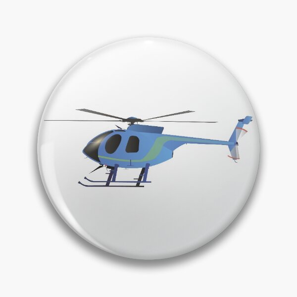 Item preview, Light Blue Helicopter designed and sold by NorseTech.