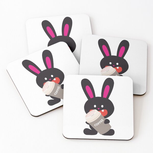 Item preview, One Tooth Rabbit with Coffee to Take out designed and sold by onicon.