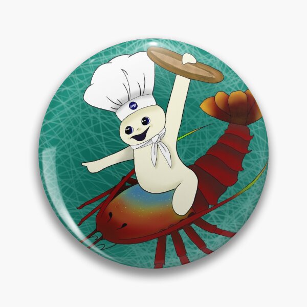 Item preview, Pillsbury Doughboy Riding a Rock Lobster designed and sold by EmilyRolan.
