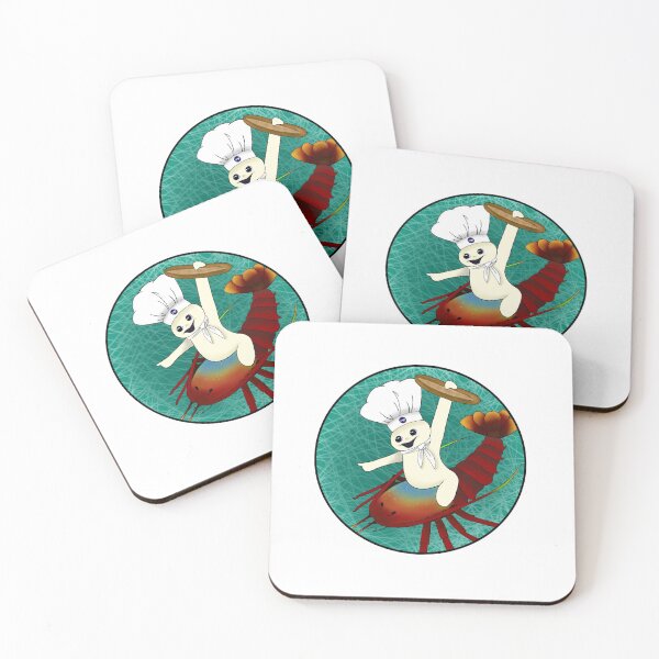 Item preview, Pillsbury Doughboy Riding a Rock Lobster designed and sold by EmilyRolan.