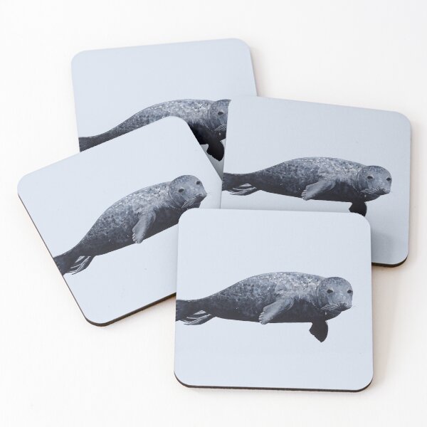Item preview, GRAY SEAL-Halichoerus grypus designed and sold by BEATRIZ ABAITUA.