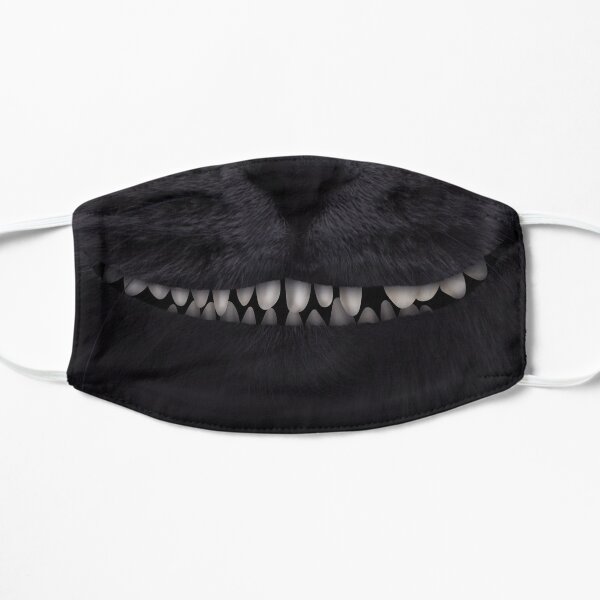 Sourire de chat du Cheshire Masque sans plis