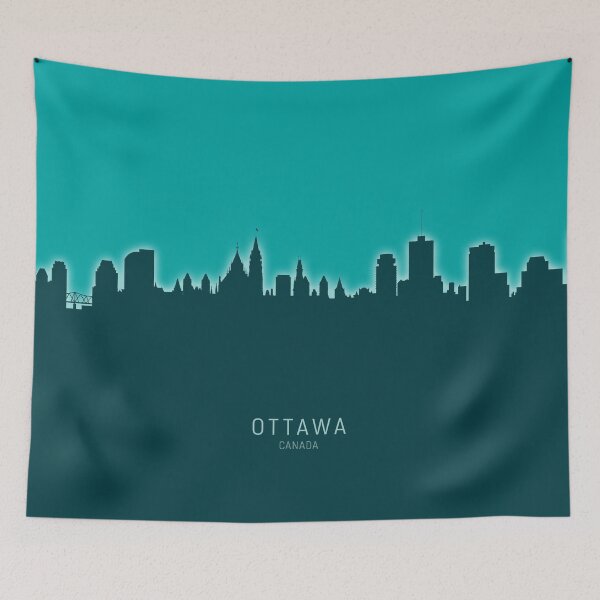 Item preview, Ottawa Canada Skyline designed and sold by ArtPrints.