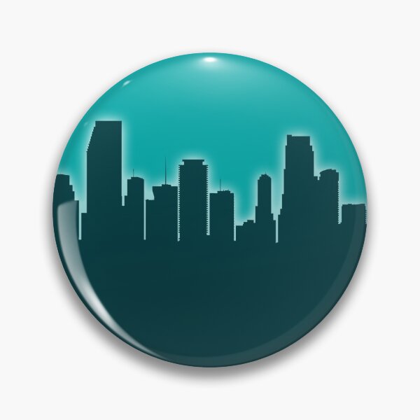 Item preview, Miami Florida Skyline designed and sold by ArtPrints.
