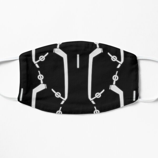 Tron Style Flat Mask