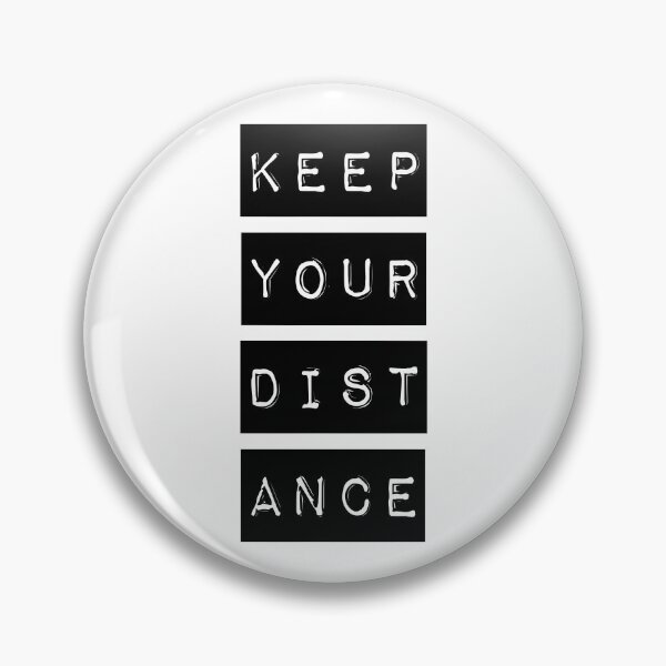 Item preview, Keep Your Distance (vertical) designed and sold by alienfolklore.
