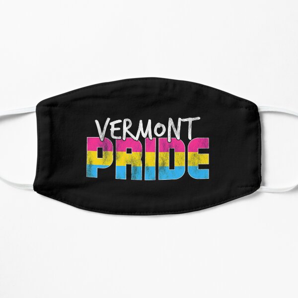 Vermont Pride Pansexual Flag Mask