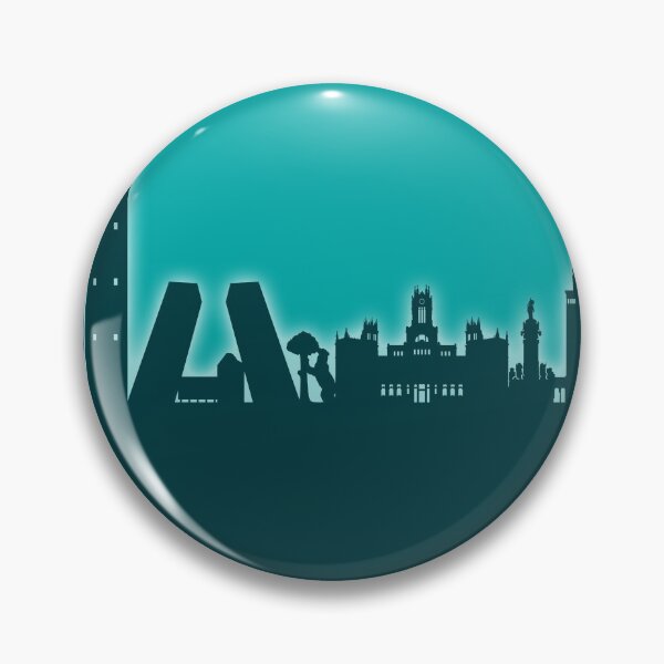 Item preview, Madrid Spain Skyline designed and sold by ArtPrints.