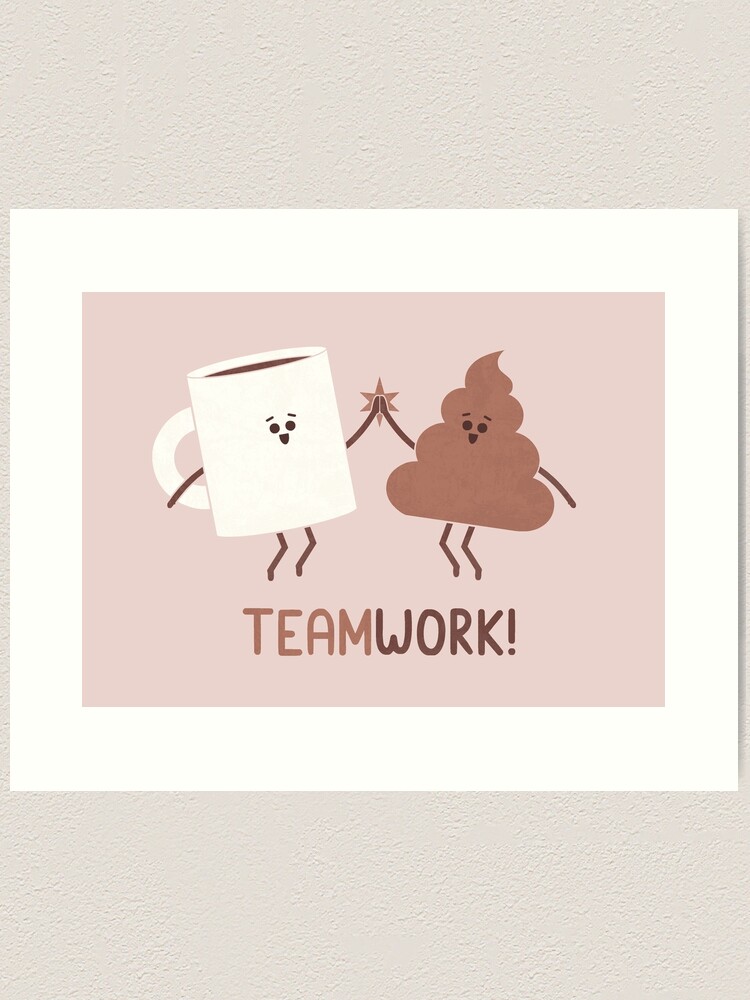 Alternate view of Teamwork Art Print