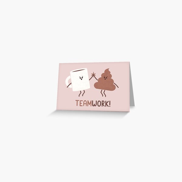 Teamwork Greeting Card