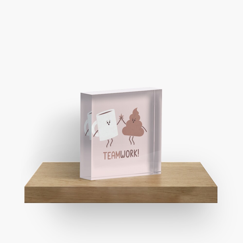Teamwork Acrylic Block