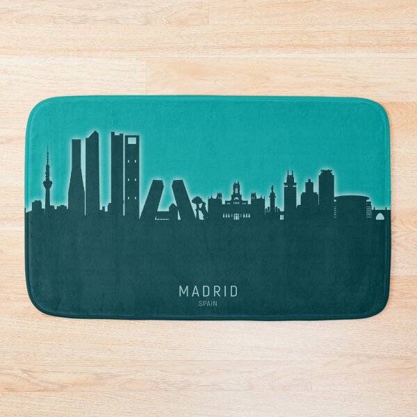 Aperçu de l'œuvre Madrid Spain Skyline créée et vendue par ArtPrints.