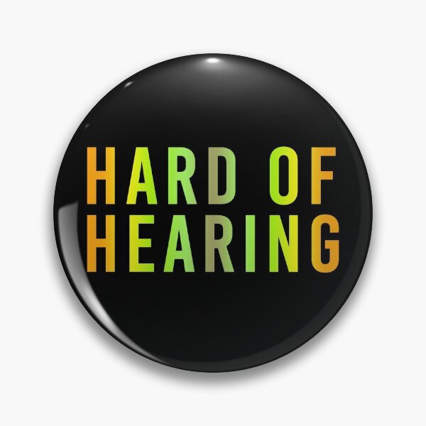 Item preview, Hard of Hearing (Sunrise Yellow) designed and sold by alienfolklore.