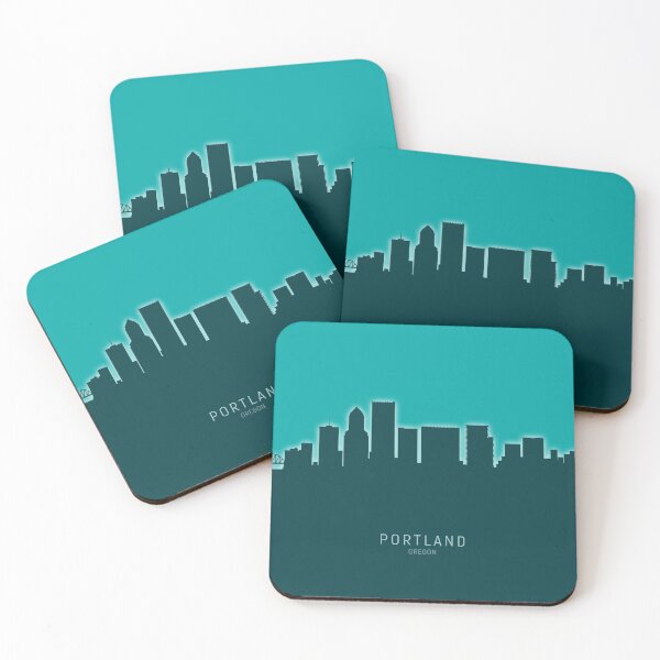 Item preview, Portland Oregon Skyline designed and sold by ArtPrints.