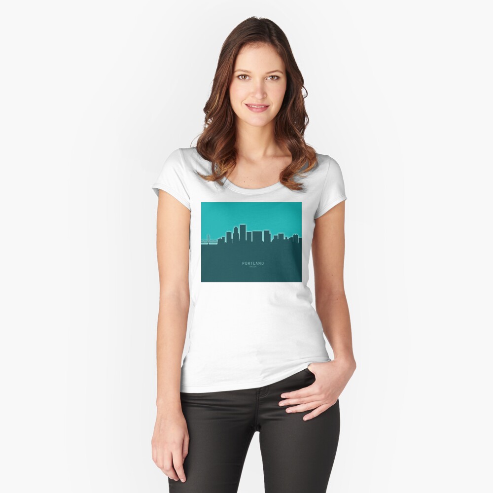 Item preview, Fitted Scoop T-Shirt designed and sold by ArtPrints.