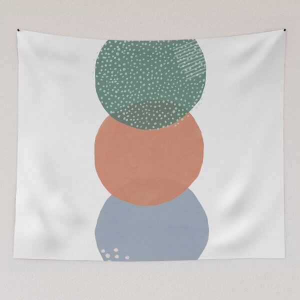 Item preview, abstract soft circles part 2 designed and sold by laura didthis.