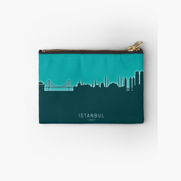 Artikelvorschau, Istanbul Turkey Skyline entworfen und verkauft von ArtPrints.