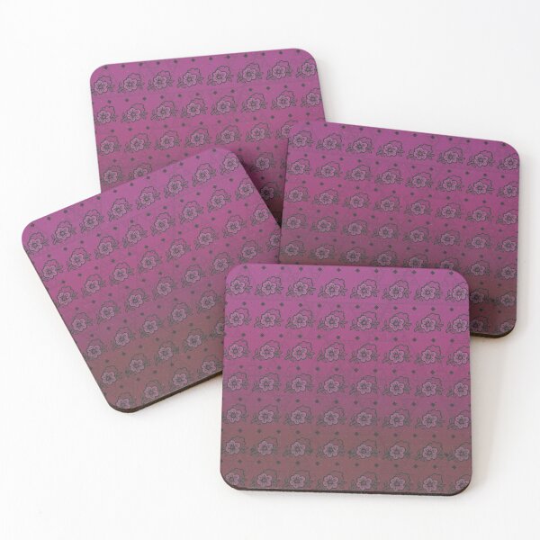 Item preview, Red Violet Flowers designed and sold by GeekyAngel.
