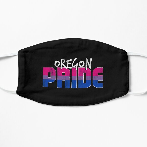 Oregon Pride Bisexual Flag Mask