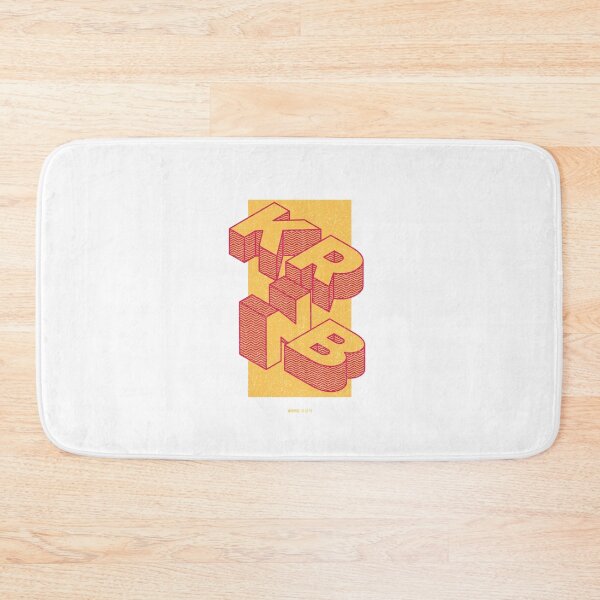 Item preview, Korean RnB Hip-hop Pop Music With Yellow Blocked Letters designed and sold by RareLoot19.