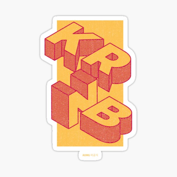 Korean Letters Stickers for Sale