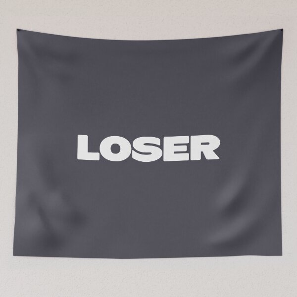 Aperçu de l'œuvre Loser, blanc créée et vendue par perezzzoso.