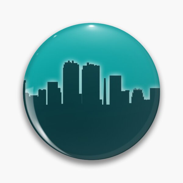 Artikelvorschau, Fort Worth Texas Skyline entworfen und verkauft von ArtPrints.
