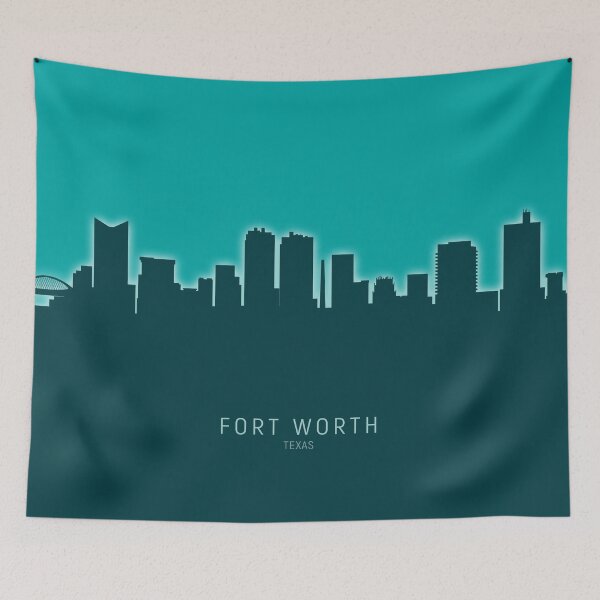 Item preview, Fort Worth Texas Skyline designed and sold by ArtPrints.