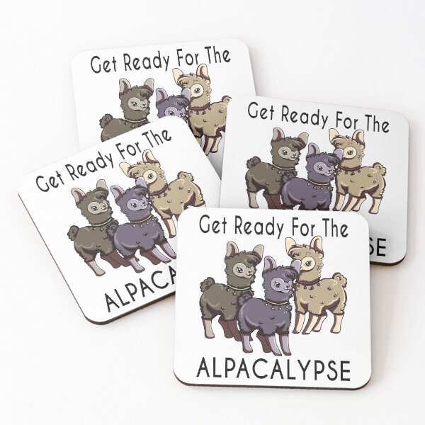 Item preview, Get Ready Alpacalypse Alpaca Andes Pet Animals designed and sold by redshirtz.