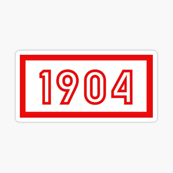 1904 Sticker