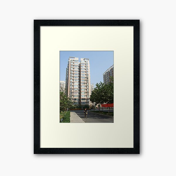 Beijing 2006 - In with the new (3) Framed Art Print