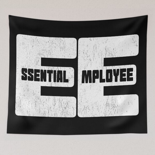 Item preview, Indispensable Essential Employee designed and sold by NerdySherds.